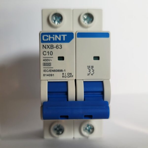 Chint Breaker MCB 2 Pole NXB-63 in Pakistan(10A 16A 20A 25A 32A 40A)
