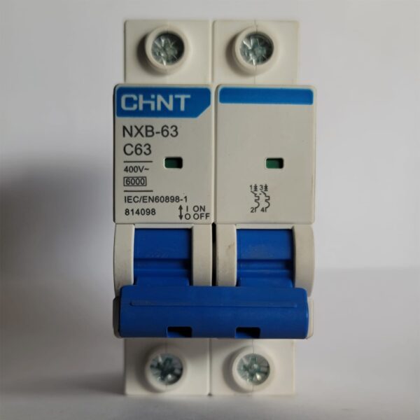 Chint Breaker MCB 2 Pole NXB-63 in Pakistan(1A 2A 3A 4A 6A 50A 63A)