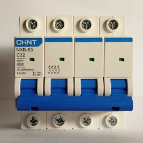 Chint Breaker MCB 4 Pole NXB-63 in Pakistan(6A 50A 63A)