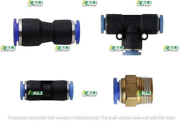 Pneumatic Reducer Socket 8mm x 12mm