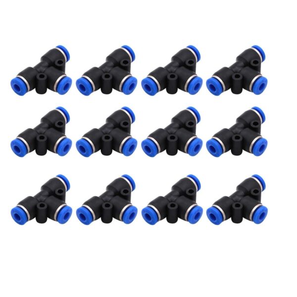 Pneumatic Tee 16mm x 16mm x 16+mm